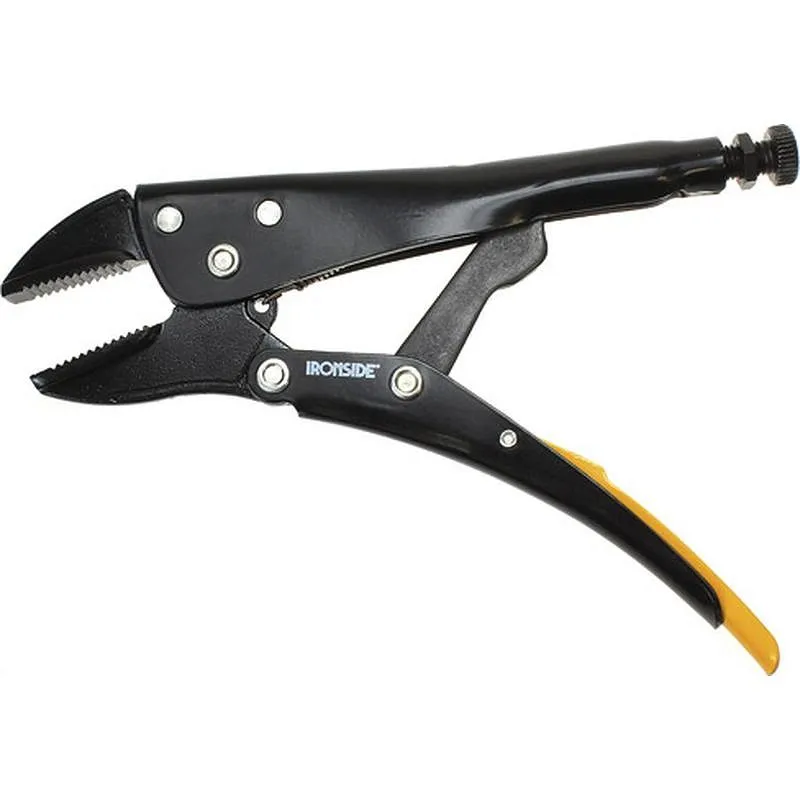 Compra ALICATE DE PRESION GRIP UNIVERSAL BOCA RECTA 238 MM APERTURA: 0-63 MM IRONSIDE 100763 al mejor precio