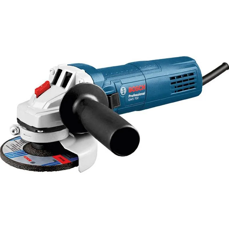 Compra AMOLADORA CON CABLE diametro 115 GWS700 700 W BOSCH PROFESIONAL 0601394003 al mejor precio