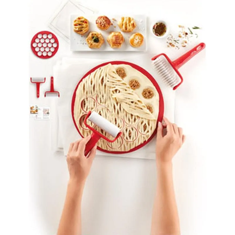 Compra MOLDE + RODILLO KIT APERITIVOS LEKUE 0200130SURM017 al mejor precio