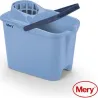 Compra CUBO CON ESCURRIDOR 14 L RECTANGULAR AZUL MERY 0315.31 al mejor precio