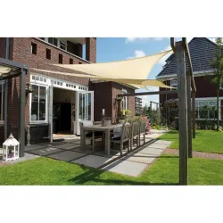 Compra TOLDO VELA SOMBREO IMPERMEABLE CUADRADO 3 X 3 M BEIGE 260GR COLAROO 8.30.001.002 al mejor precio