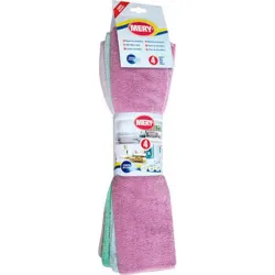 Compra BAYETA MICROFIBRA (4 UDS) 38X36 CM MERY 0953.02 al mejor precio