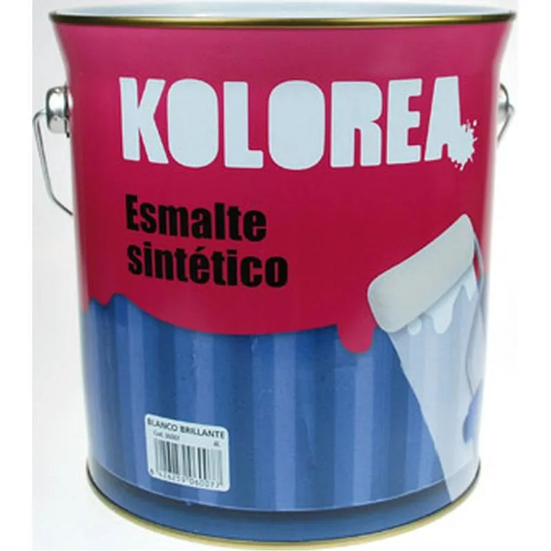 Compra ESMALTE BRILLANTE 4 L ROJO CARRUAJE KOLOREA 06069 al mejor precio