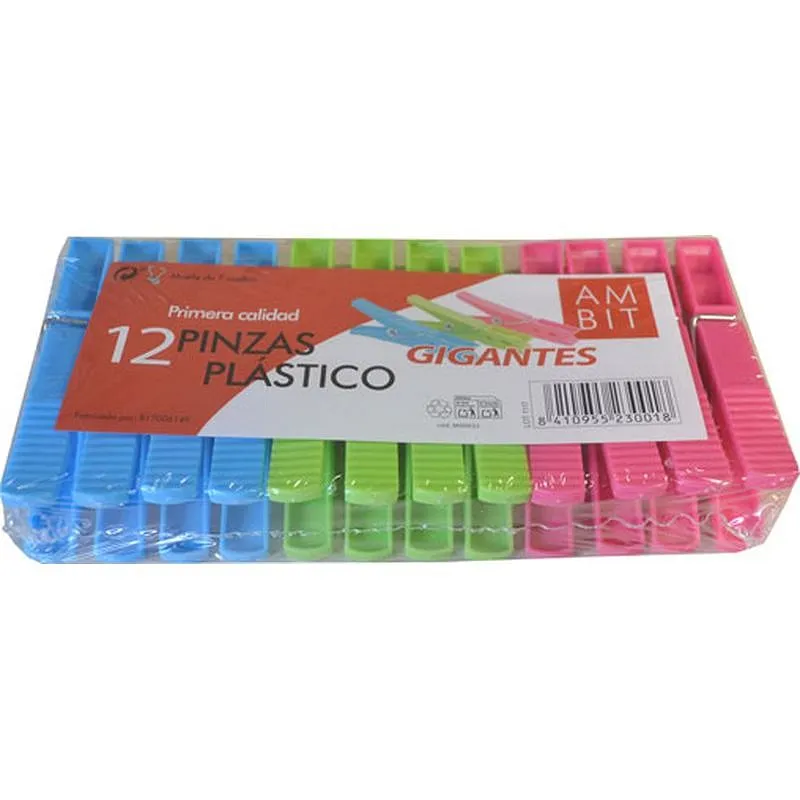 Compra PINZA PLASTICO 12 UN GIGANTE STYL AMBIT GIG 121/AM al mejor precio