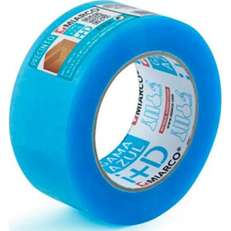 Compra CINTA EMBALAR POLIPROPILENO GAMA AZUL 66 M X 48 MM TRANSPARENTE MIARCO 31492 al mejor precio