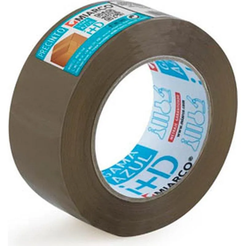 Compra CINTA EMBALAR POLIPROPILENO GAMA AZUL 66 M X 48 MM MARRON MIARCO 32936 al mejor precio