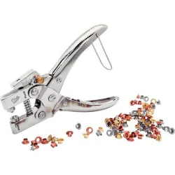 Compra TENAZA PARA OJALES RP 05 CROMADA PARA OJALES DE diametro 4 MM RAPID 5000407 al mejor precio