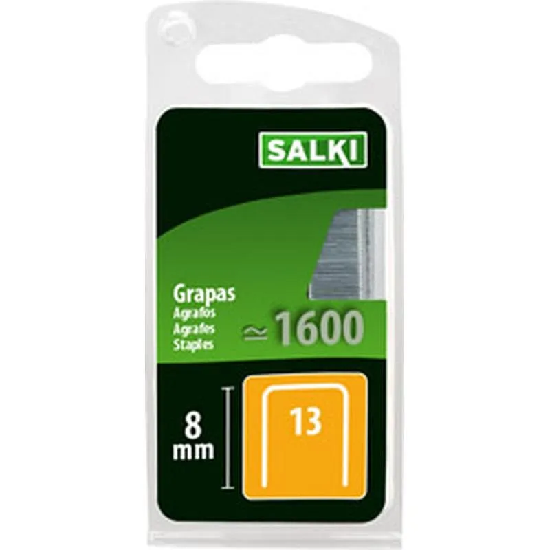 Compra GRAPA TIPO 13 1600 UDS 8 MM SALKI 86801308 al mejor precio