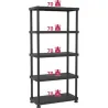 Compra ESTANTERIA RESINA 5 ESTANTES COMBO 90 X 45 X 187,5 CM TERRY 1002826 al mejor precio