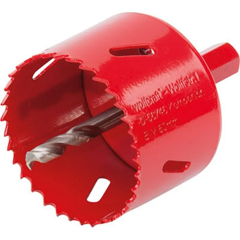 Compra SIERRA CORONA BIMETAL MULTIMATERIAL CON VASTAGO diametro 60 MM WOLFCRAFT 5484000 al mejor precio