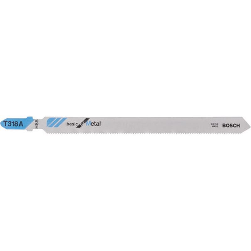HOJA SIERRA CALAR BASIC T-318A METAL 132 MM 3 UNIDADES BOSCH PROFESIONAL 2608638698