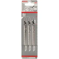 Compra HOJA SIERRA CALAR CLEAN T-301CD MADERA 117 MM 3 UNIDADES BOSCH PROFESIONAL 2608637591 al mejor precio