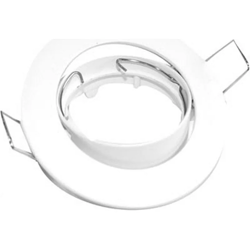 Compra ARO CIRCULAR BASCULANTE BLANCO GU10 SILVER 911751 al mejor precio