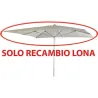 Compra TELA RECAMBIO PARASOL PARA REF 9647822 BLANCA 3X3 IMPORT COVER AP-3X3-48P 412 al mejor precio