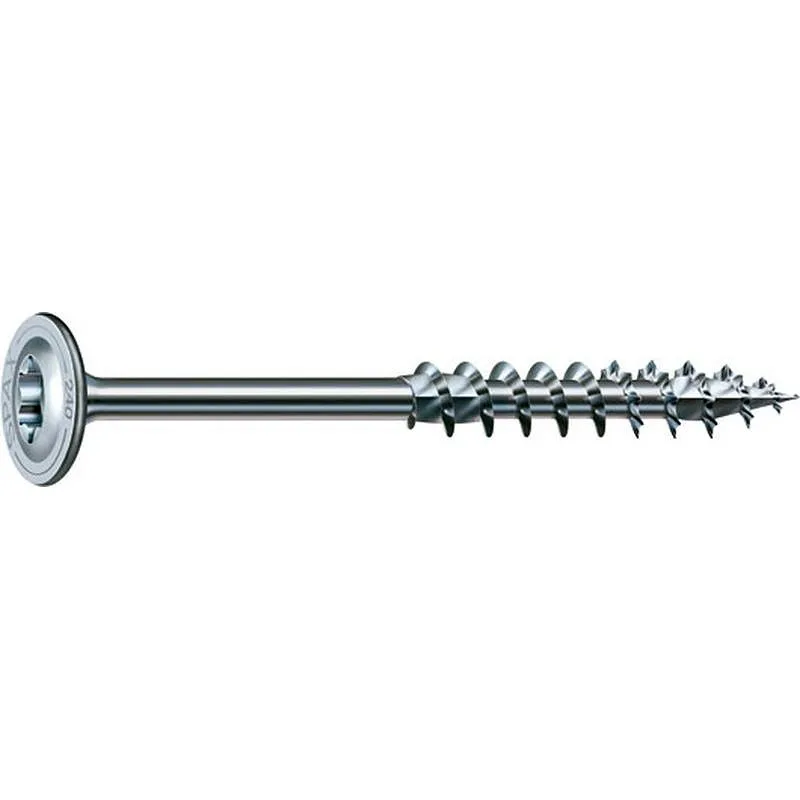Compra TORNILLO MADERA CABEZA TORX GALVANIZADO ARANDELA 6 X 160 CAJA M 6 UNID SPAX 4251010601602 al mejor precio