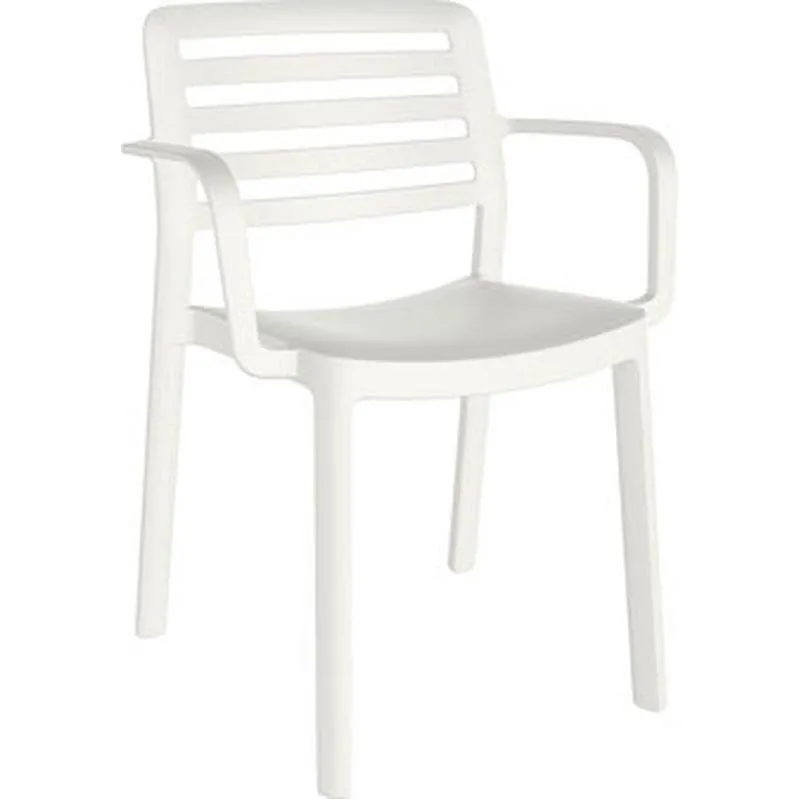 Compra SILLON CON BRAZOS POLIPROPILENO WIND BLANCO RESOL 04563.P17 al mejor precio