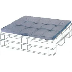 Compra COJIN ASIENTO PARA PALET GRIS 120 X 80 X 10 CM NON 990151 al mejor precio