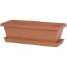 Compra JARDINERA RECTANGULAR GARDENIA SIN PLATO 17 L 58X26X19 CM PLASVIDAVI 509 058 al mejor precio