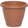 Compra MACETA REDONDA GARDENIA diametro26X22 CM PLASVIDAVI 509 084 al mejor precio