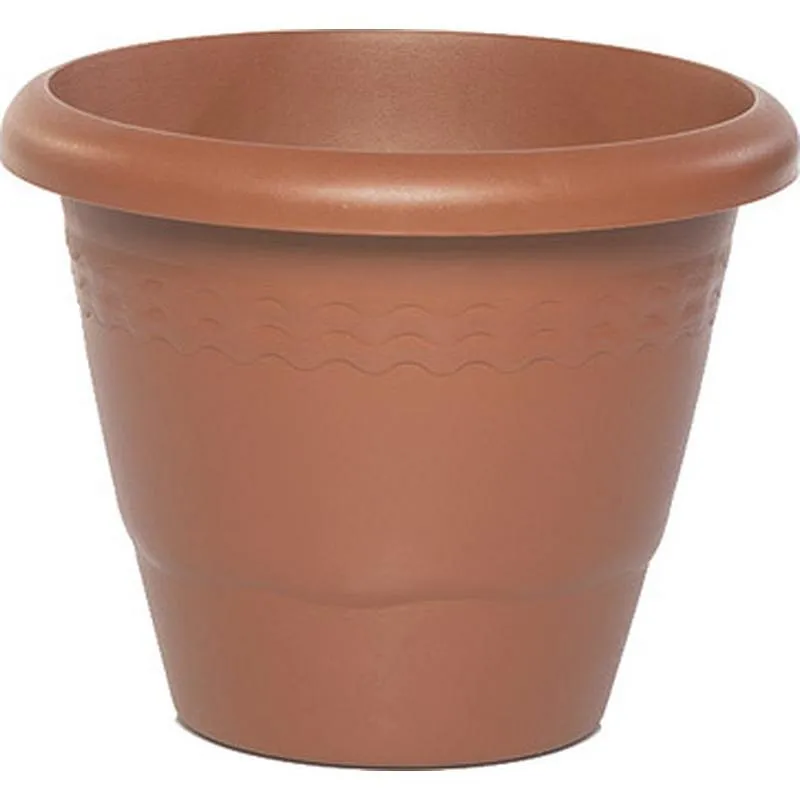 Compra MACETA REDONDA GARDENIA diametro32X27 CM PLASVIDAVI 509 085 al mejor precio