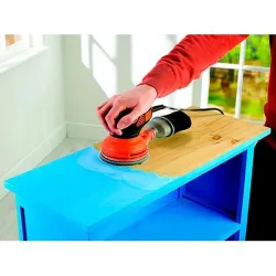 Compra LIJADORA CON CABLE ROTORBITAL 240 W diametro 125 MM BLACK & DECKER KA199-QS al mejor precio