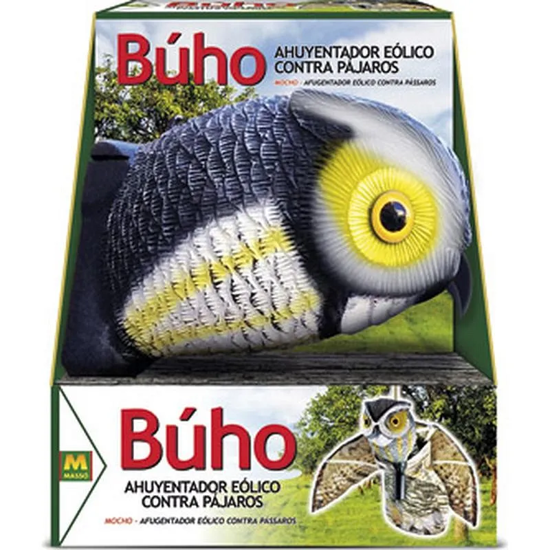 BUHO EOLICO AHUYENTADOR PAJAROS CON ALAS MASSÓ 231491