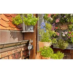 Compra KIT MACETAS JARDIN VERTICAL NATURE UP 15 MODULOS GARDENA 1315120 al mejor precio