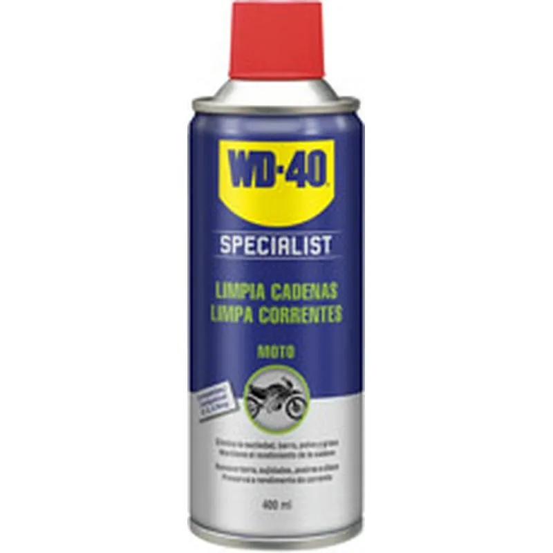 Compra LIMPIA CADENAS SPRAY 400 ML SPECIALIST MOTO WD-40 34138/NBA al mejor precio