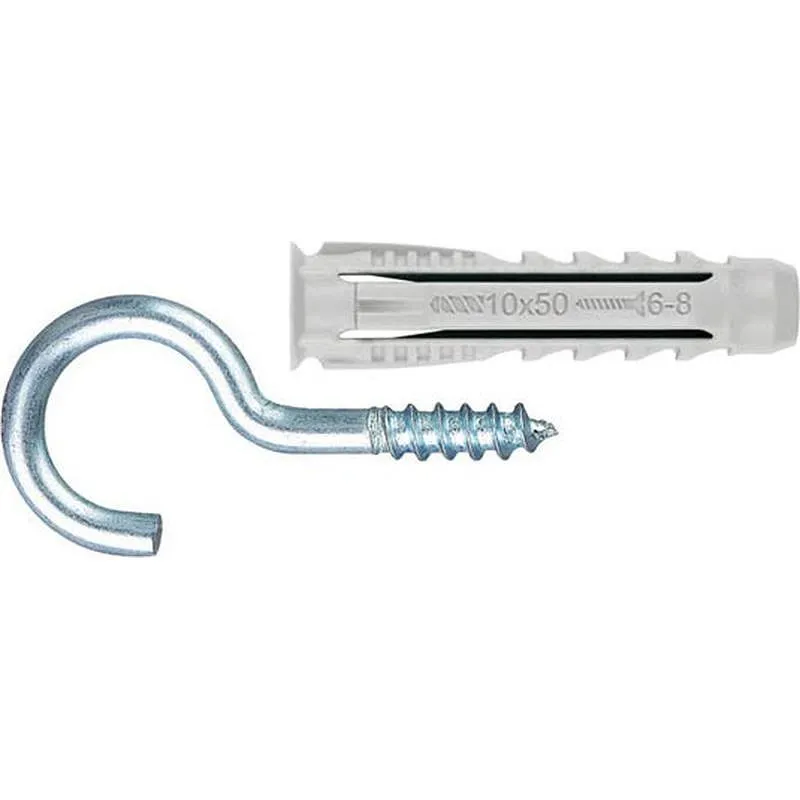 Compra TACO NILON CON HEBRILLA ABIERTA 8 X 40 + 5,6 X 60 4 UDS INDEX BZALHATS08 al mejor precio