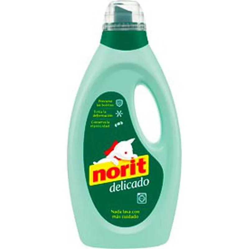Compra DETERGENTE CUIDADO DELICADO MAQUINA 1125 ML NORIT 110760 al mejor precio