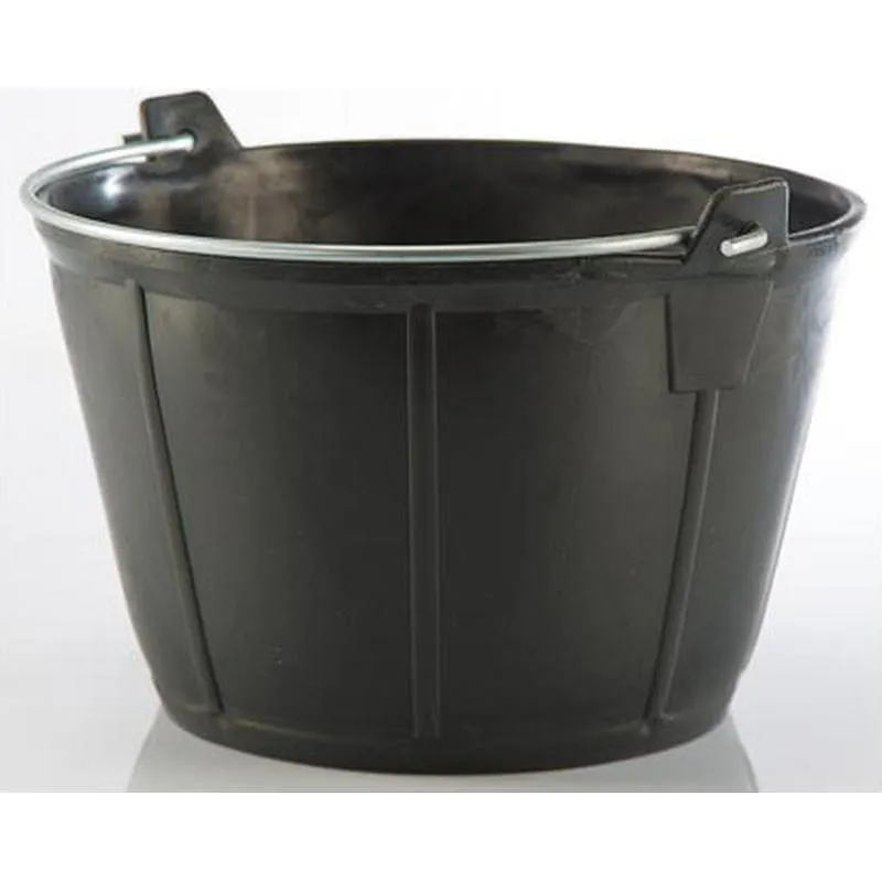 Compra CALDERETA ALBAÑIL PLASTICO NEGRO 11 L PLASVIDAVI CU-18 al mejor precio