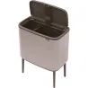 Compra CUBO BO TOUCH BIN PLATINUM 11+23 L BRABANTIA 31 61 42 al mejor precio
