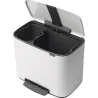 Compra CUBO BO PEDAL BIN BLANCO 11+23 L BRABANTIA 12 11 42 al mejor precio