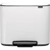 Compra CUBO BO PEDAL BIN BLANCO 11+23 L BRABANTIA 12 11 42 al mejor precio