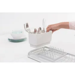 Compra ESCURREPLATOS COMPACTO SINK SIDE GRIS CLARO BRABANTIA 11 72 82 al mejor precio