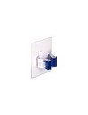 Compra Colgador escobas adhesivo removible simple azul BRINOX B53100C al mejor precio