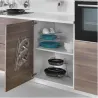 Compra ESTANTE COCINA RINCONERO 3 ALTURAS PALIO PLATA MATE CROMADO METALTEX 36400239 al mejor precio
