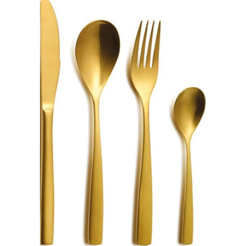 Compra CUBERTERIA 24 PIEZAS BCN ORO 6324 al mejor precio