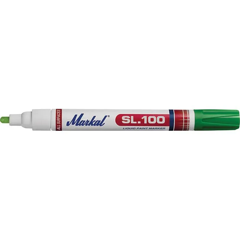 Compra ROTULADOR PERMANENTE DE PINTURA SL-100 VERDE MARKAL 31240520 al mejor precio