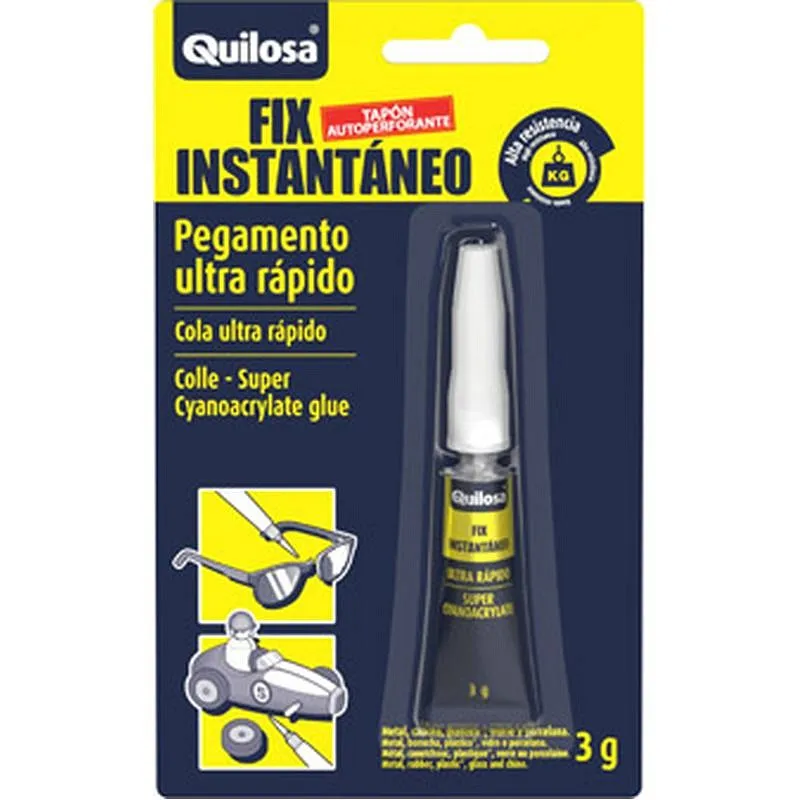 Compra ADHESIVO INSTANTANEO FIX 3 GR QUILOSA 10042945 al mejor precio