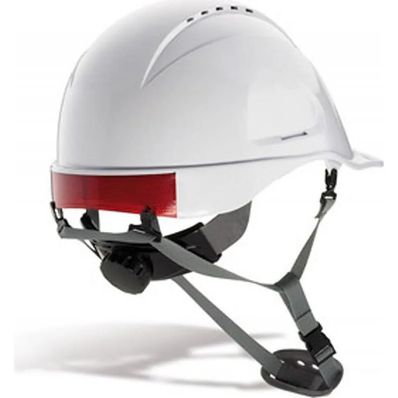 Compra CASCO CON BARBIQUEJO MOUNTAIN BLANCO STEELPRO 2088-CMV BL al mejor precio