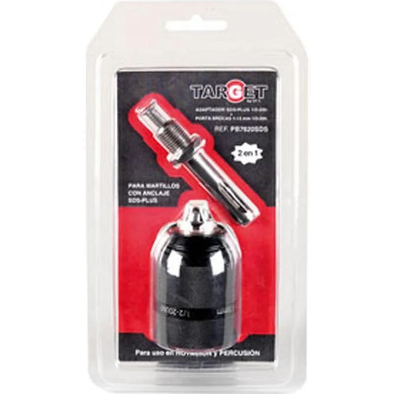 Compra PORTABROCAS AUTOMATICO + ADAPTADOR SDS PLUS 13 MM 1000 W TARGET PB7620SDSN al mejor precio
