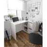 Compra MESA ESCRITORIO CON MODULO ADAPTABLE BLANCO ARTIK 120 X 78 X 49 CM FOREX 008311A al mejor precio