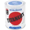 Compra ESMALTE AL AGUA ECOLOGICO SATINADO 750 ML AZUL LUMINOSO TITANLUX 01T053934/5806025 al mejor precio