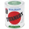 Compra ESMALTE AL AGUA ECOLOGICO BRILLANTE 750 ML VERDE PRIMAVERA TITANLUX 00T051634/5805764 al mejor precio