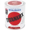 Compra ESMALTE AL AGUA ECOLOGICO BRILLANTE 750 ML ROJO CHINA TITANLUX 00T056534/5805786 al mejor precio