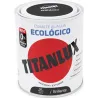 Compra ESMALTE AL AGUA ECOLOGICO BRILLANTE 750 ML NEGRO TITANLUX 00T056734/5805793 al mejor precio