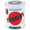 Compra ESMALTE AL AGUA ECOLOGICO SATINADO 750 ML AZUL OCEANO TITANLUX 01T053134/5806022 al mejor precio