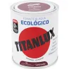 Compra ESMALTE AL AGUA ECOLOGICO SATINADO 750 ML ROJO CARRUAJE TITANLUX 01T056034/5806039 al mejor precio