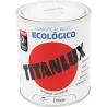 Compra ESMALTE AL AGUA ECOLOGICO MATE 750 ML BLANCO TITANLUX 02T056634/5806310 al mejor precio